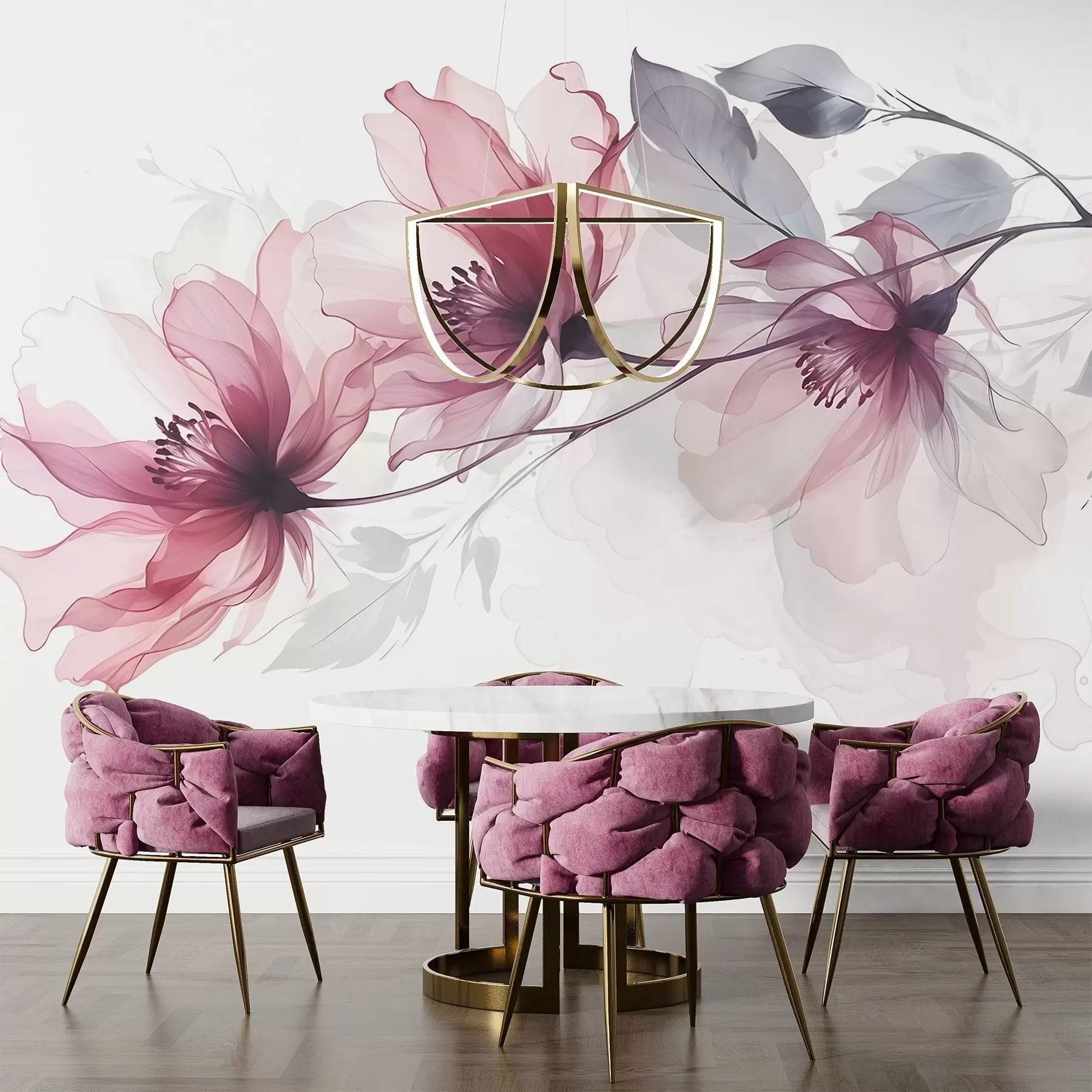 Stampa Su Tela 140x70 Cm - Quadro Per Decorazione Murale Soggiorno E Camera Fiori Di Ciliegio 94928414 - Foto 6