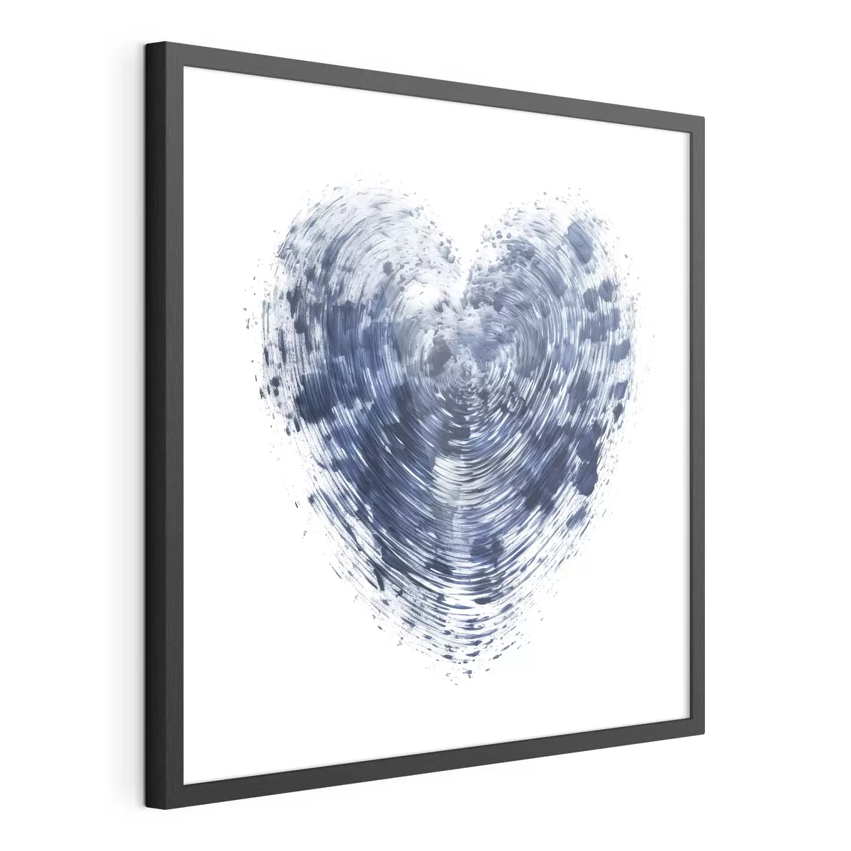 Poster Cuore blu testurizzato f41707