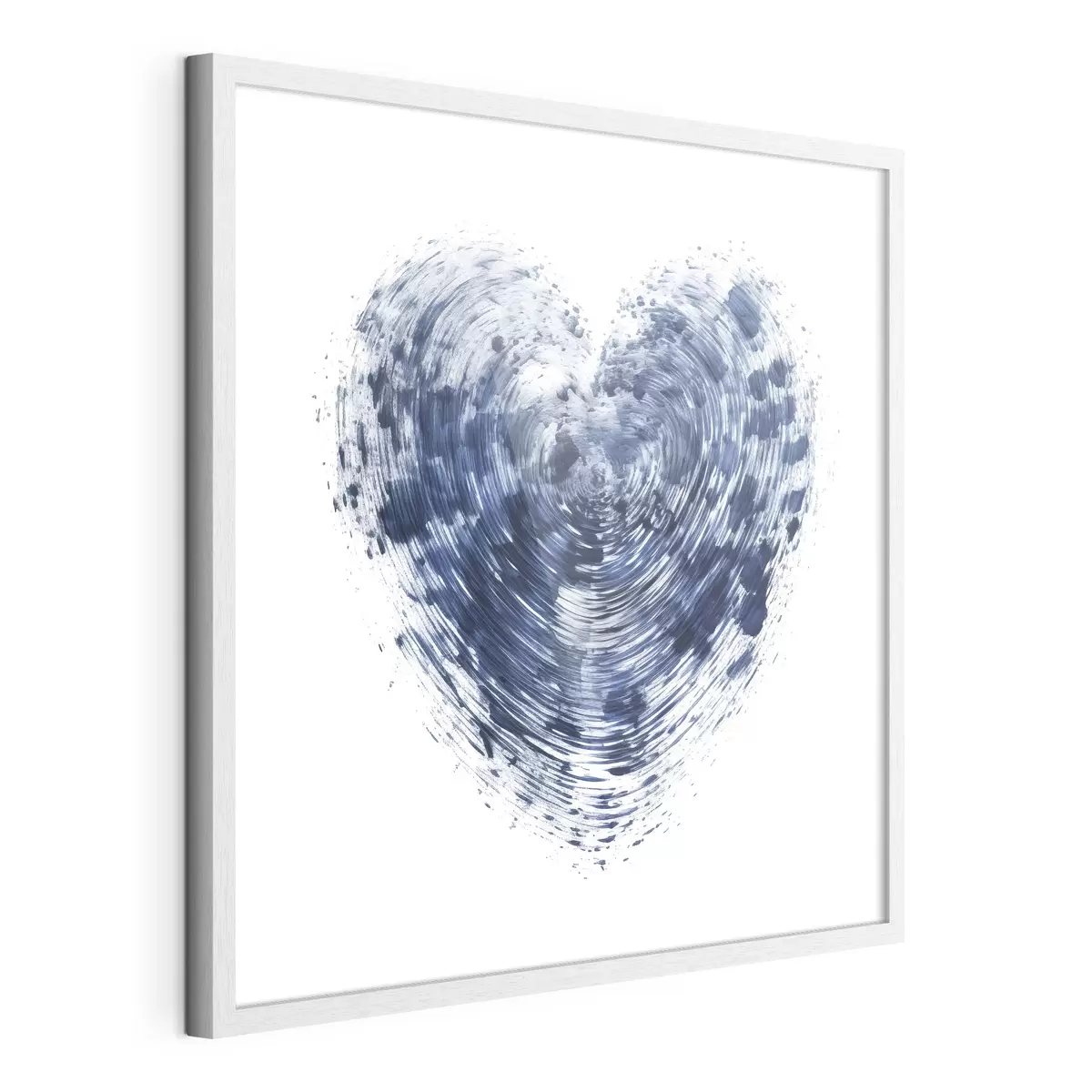 Poster Cuore blu testurizzato f41707