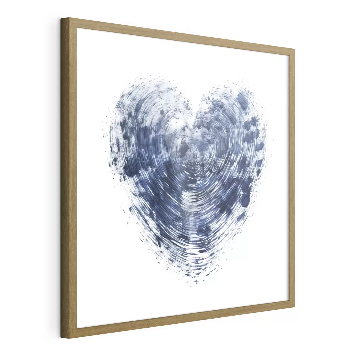 Poster Cuore blu testurizzato f41707