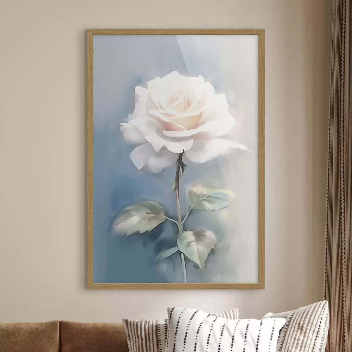 Poster Rosa bianca f41696