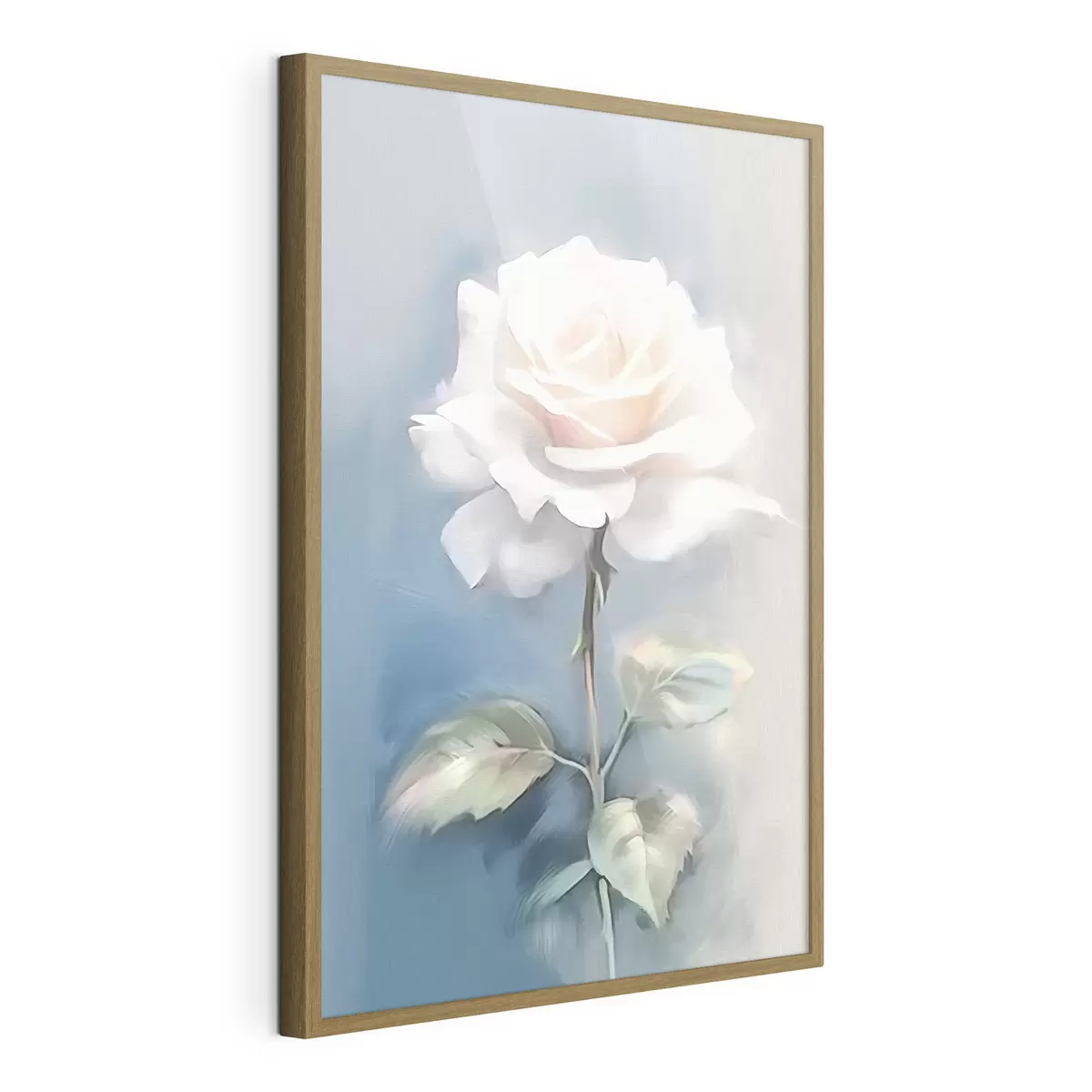 Poster Rosa bianca f41696
