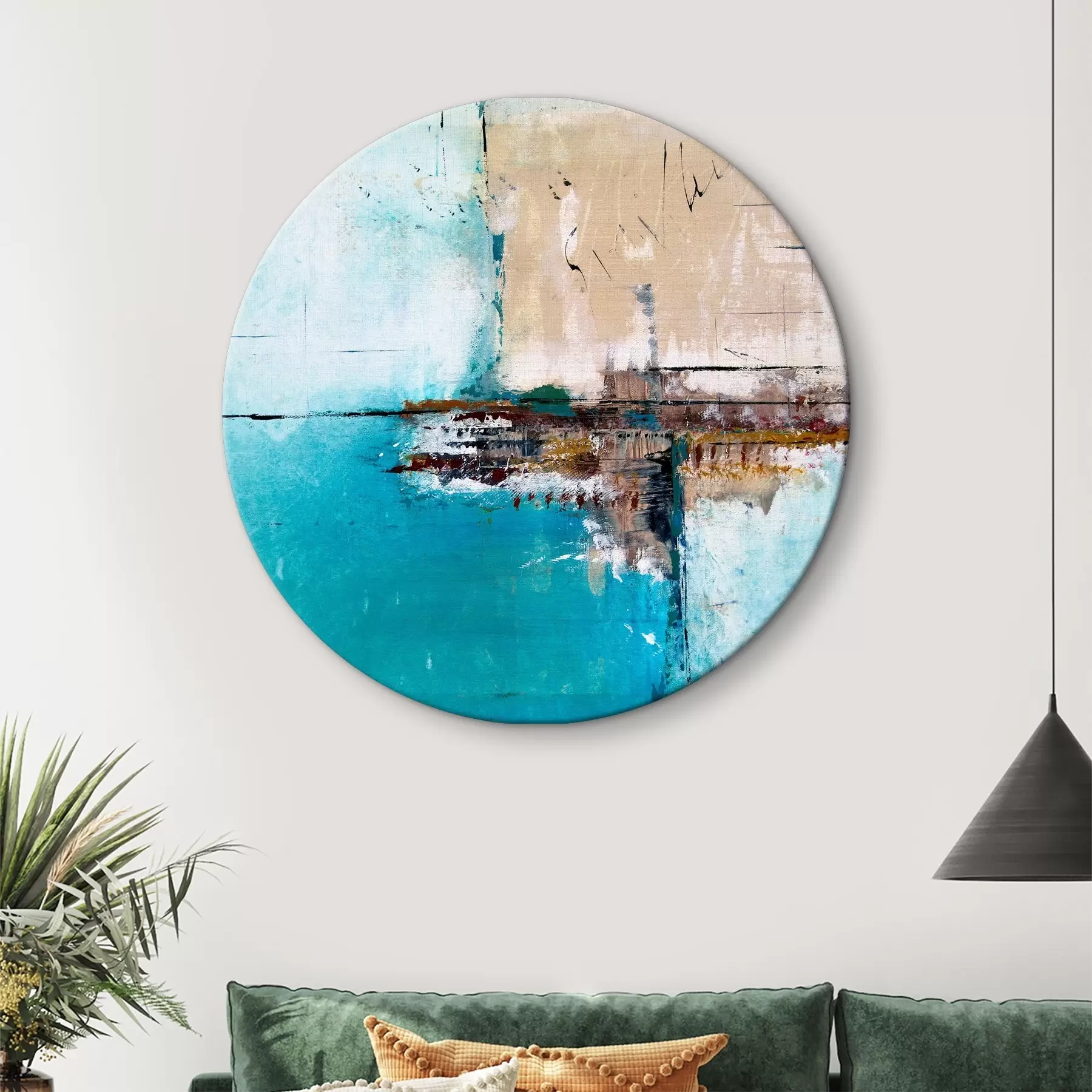 carta da parati Città astratta sulla Costa Azzurra nr. r01169