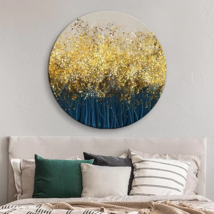 carta da parati Alberi con foglie autunnali nr. r01893