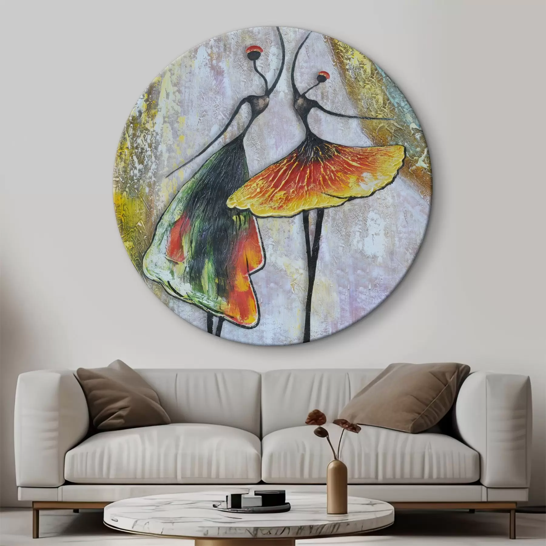 carta da parati Astrazione, ballerine nr. r01740