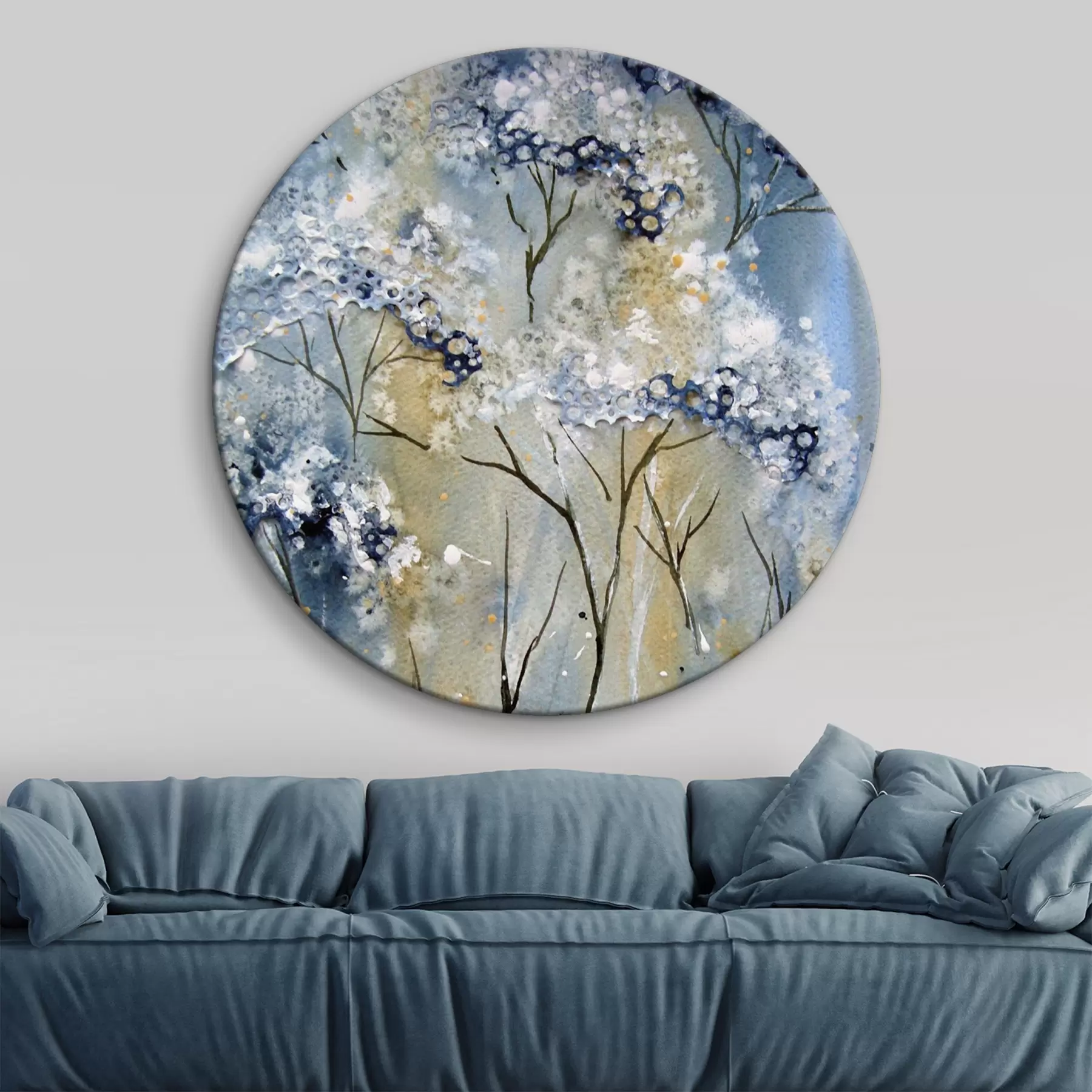 carta da parati Fioritura, acquerello nr. r01991