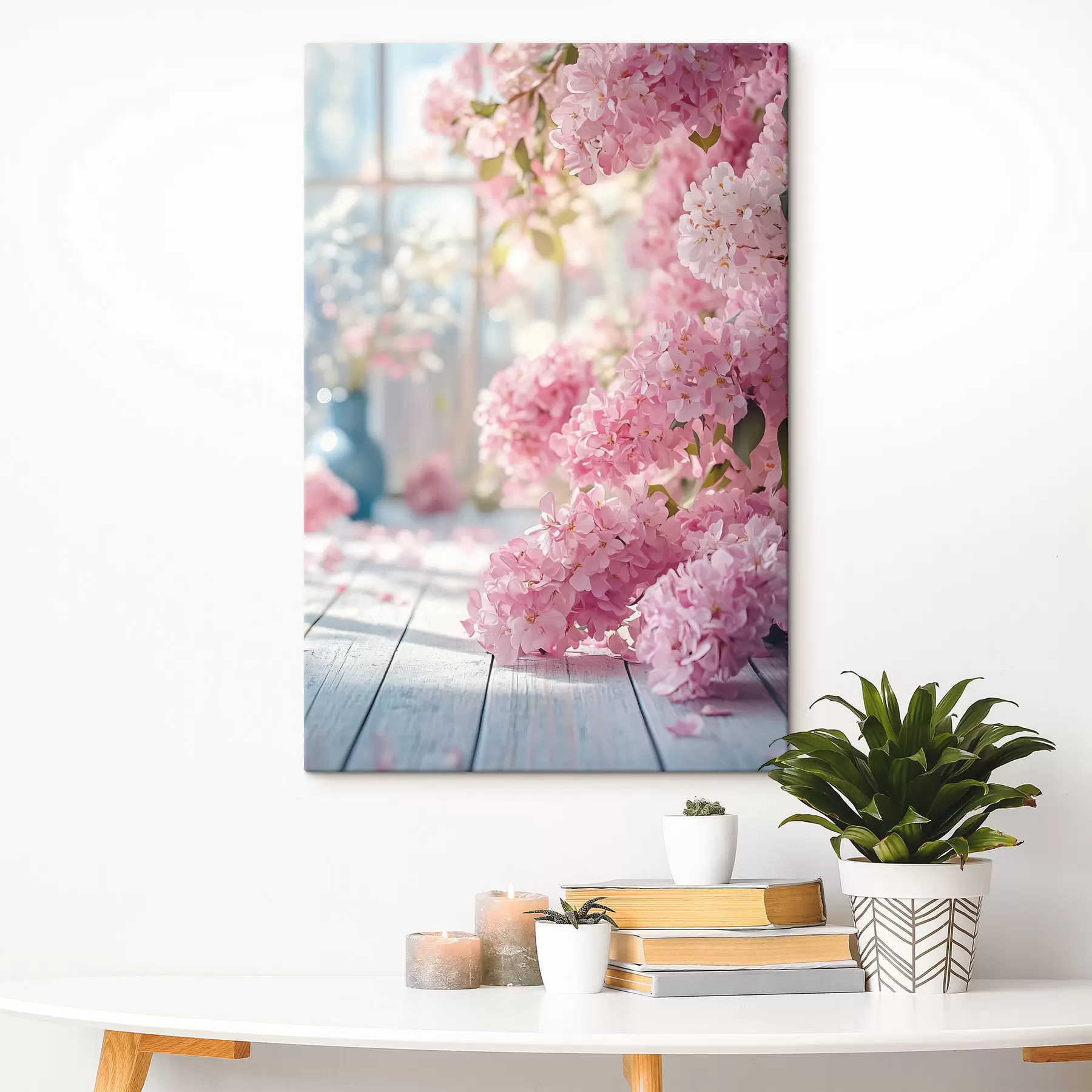 carta da parati Rosa lilla sullo sfondo della finestra nr. s41748