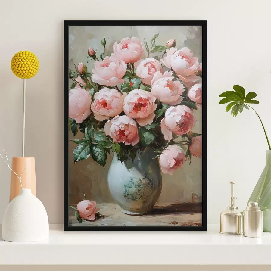 carta da parati Bouquet rosa intenso nr. f41747