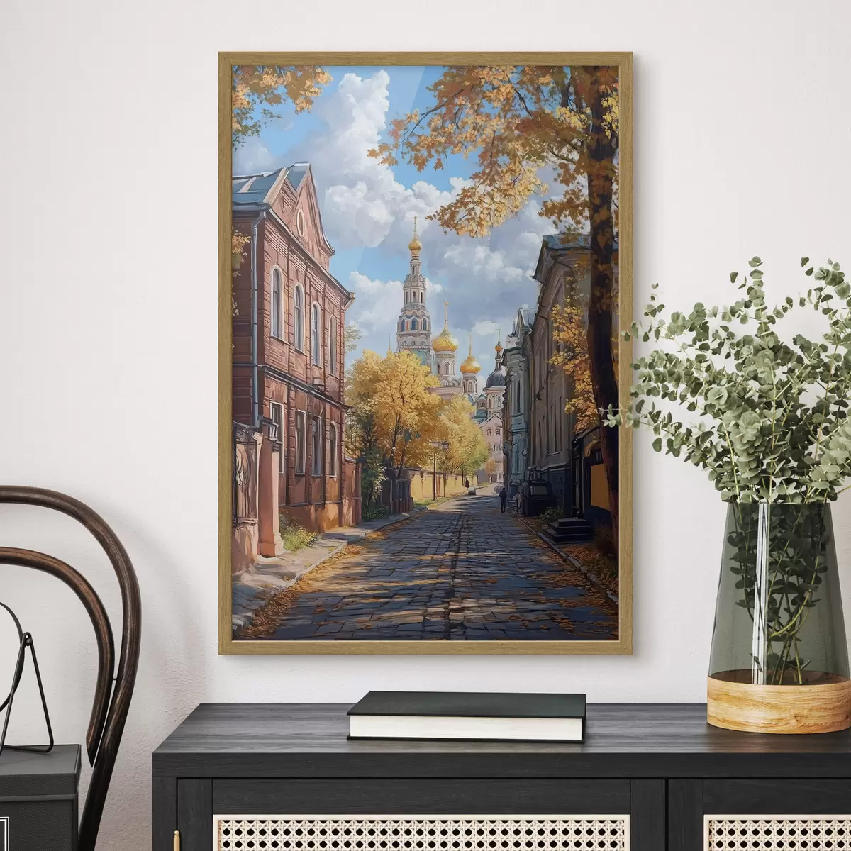 Poster Una strada di città f41752