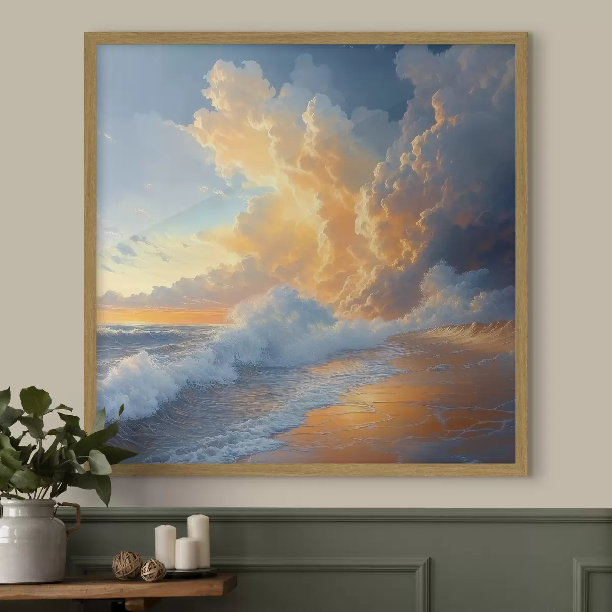 Poster L'alba sul mare f41757