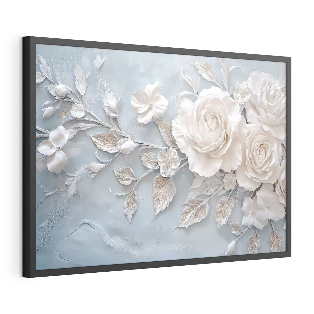 Poster Composizione floreale in toni neutri f41858