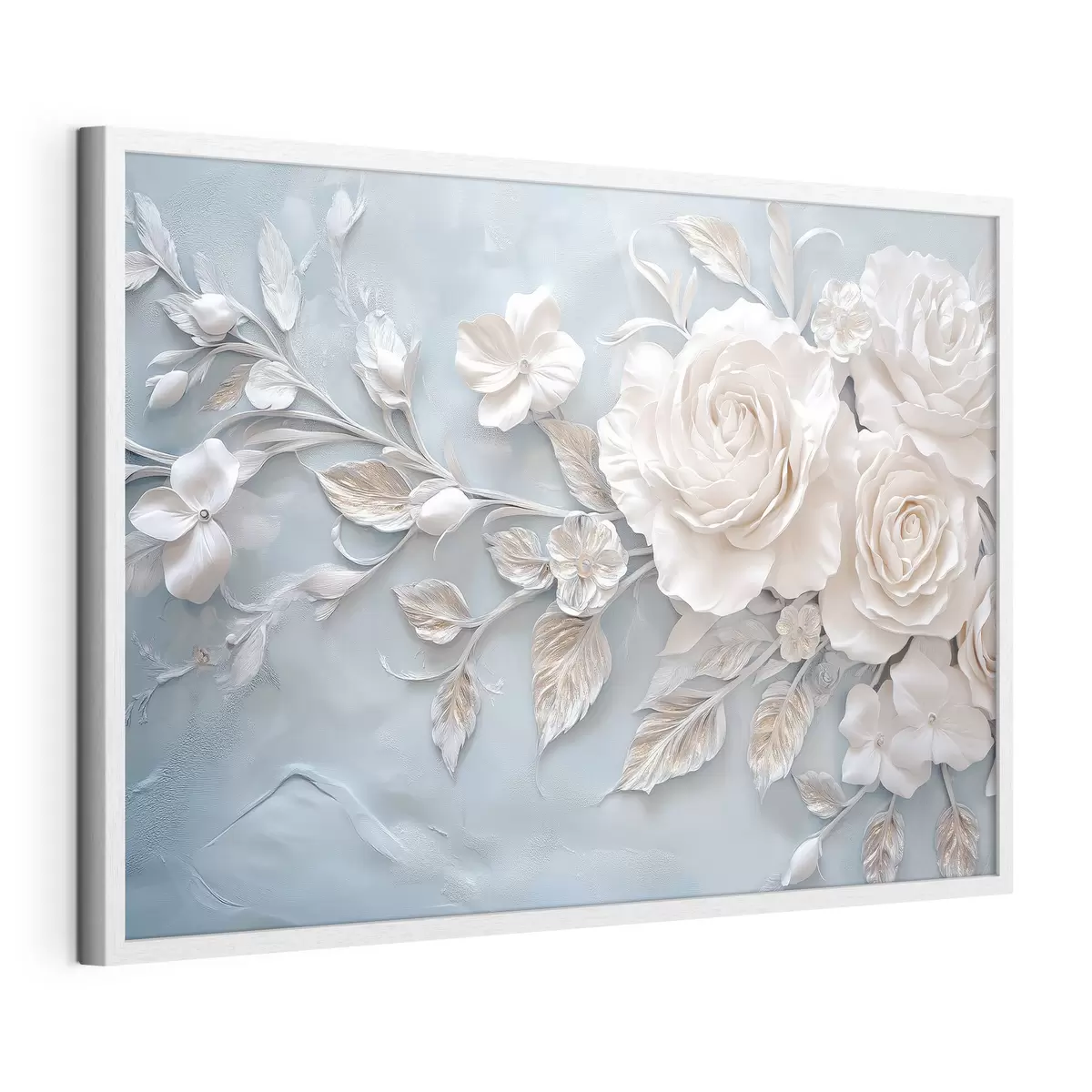 Poster Composizione floreale in toni neutri f41858