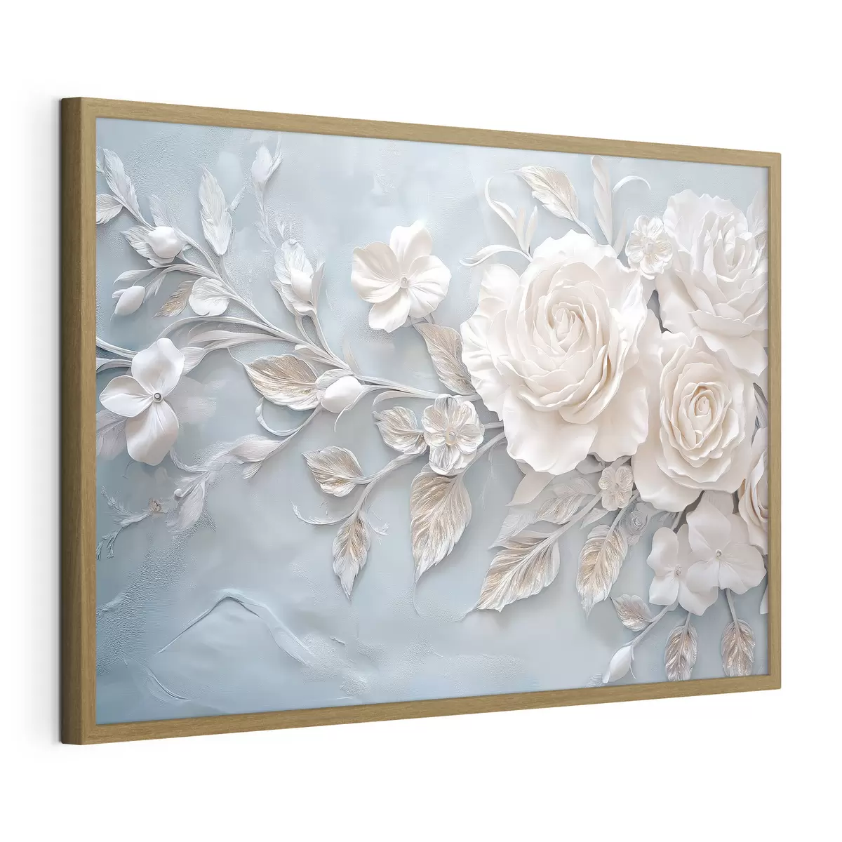 Poster Composizione floreale in toni neutri f41858