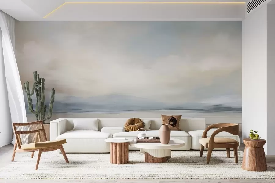 Carta da parati Mare Paesaggio dai toni pacati