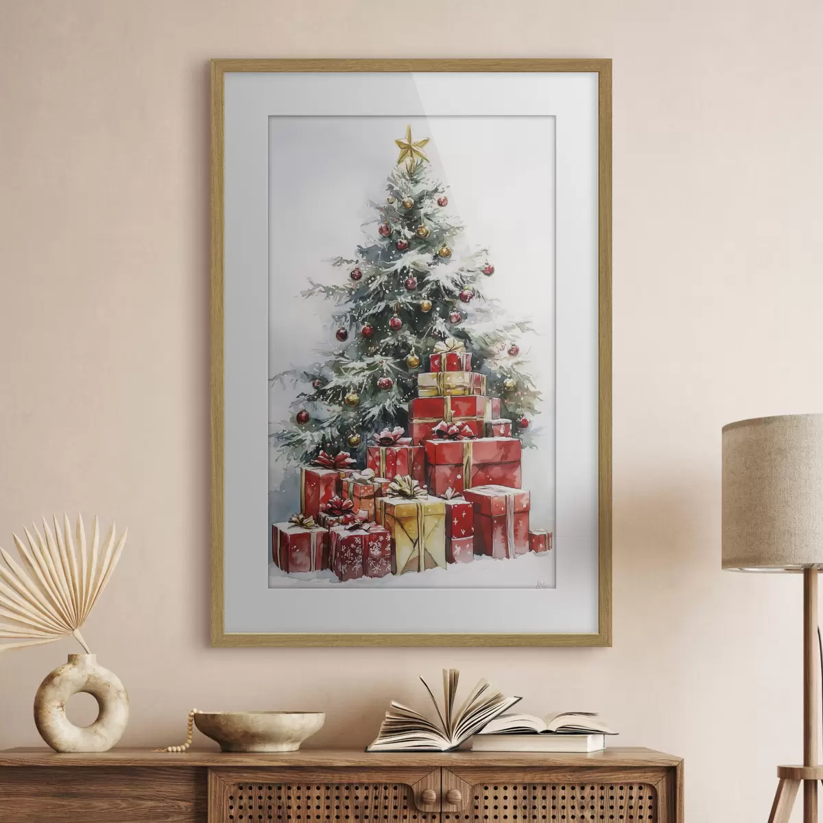 Poster Sotto l’albero di Natale f41953