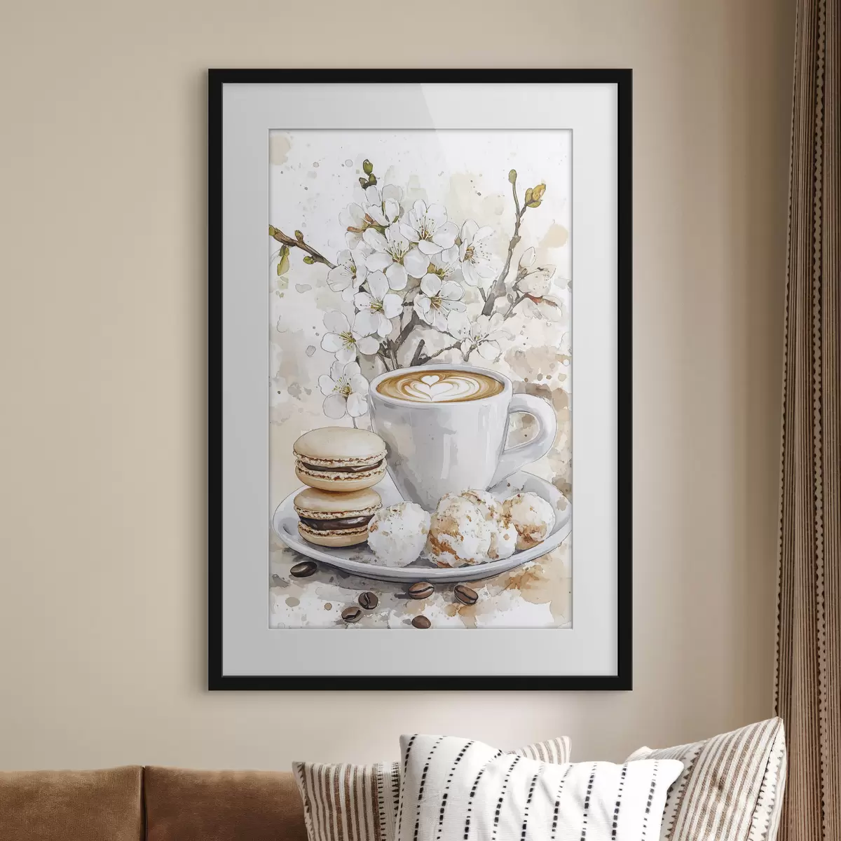 Poster Caffè e bagliore f41964