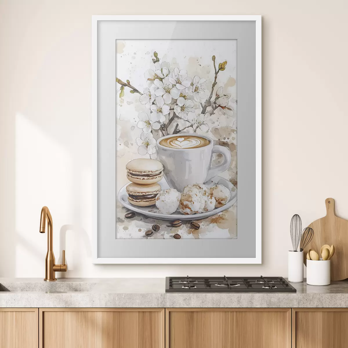 Poster Caffè e bagliore f41964