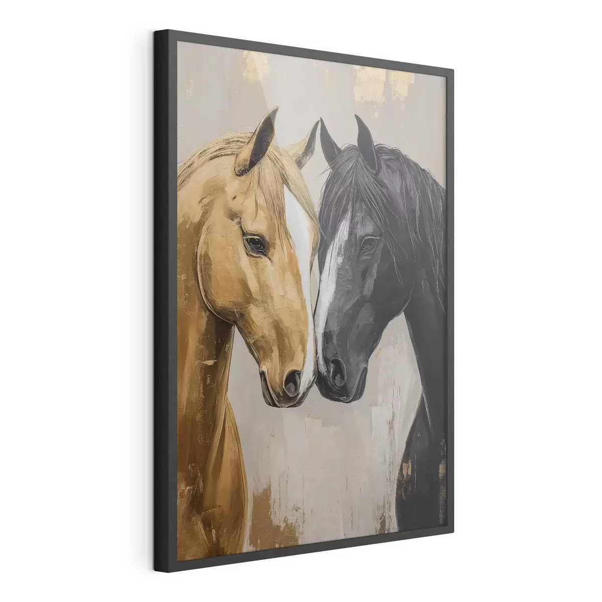 Poster Coppia di cavalli f41922