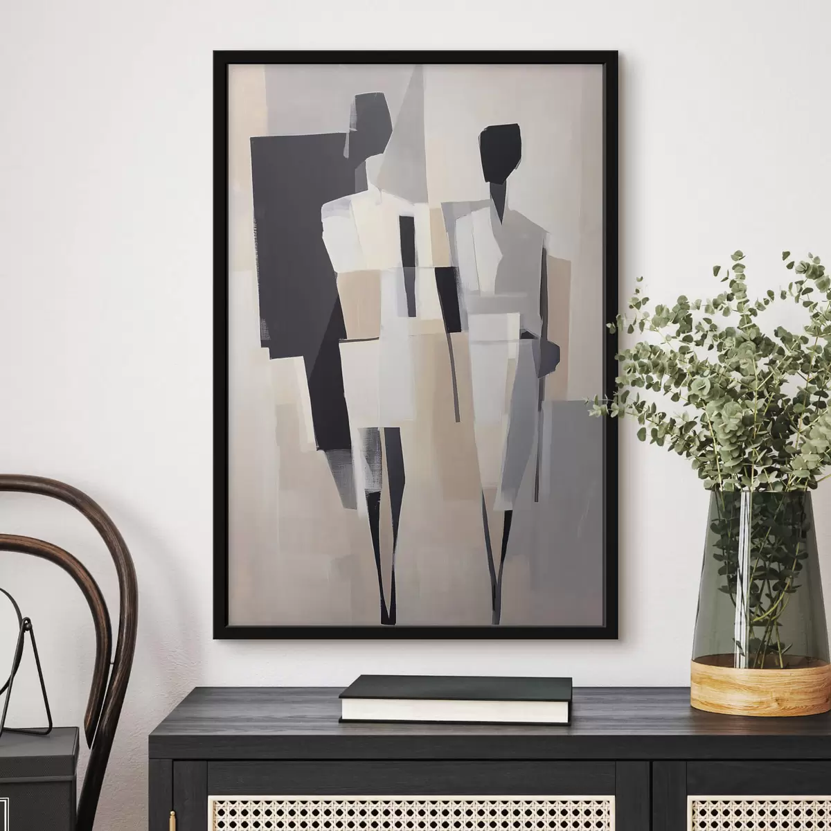 Poster Silhouette astratte f41844