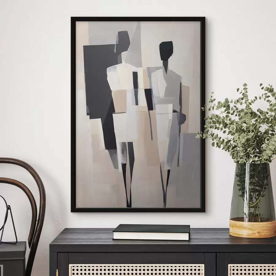 carta da parati Silhouette astratte nr. f41844