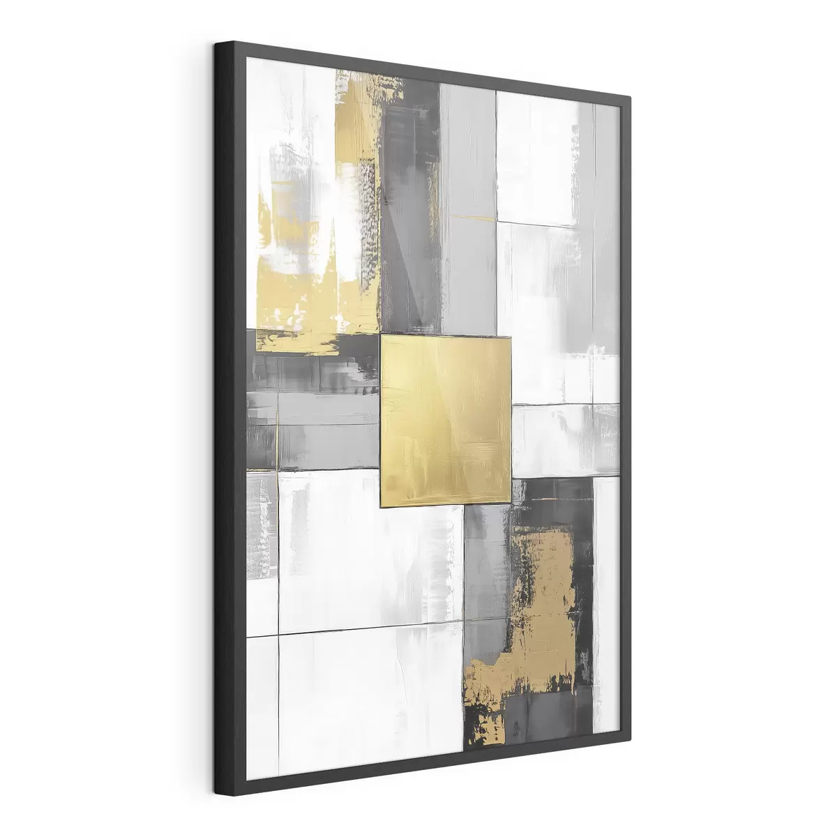 Poster Astrazione con un quadrato al centro f41846