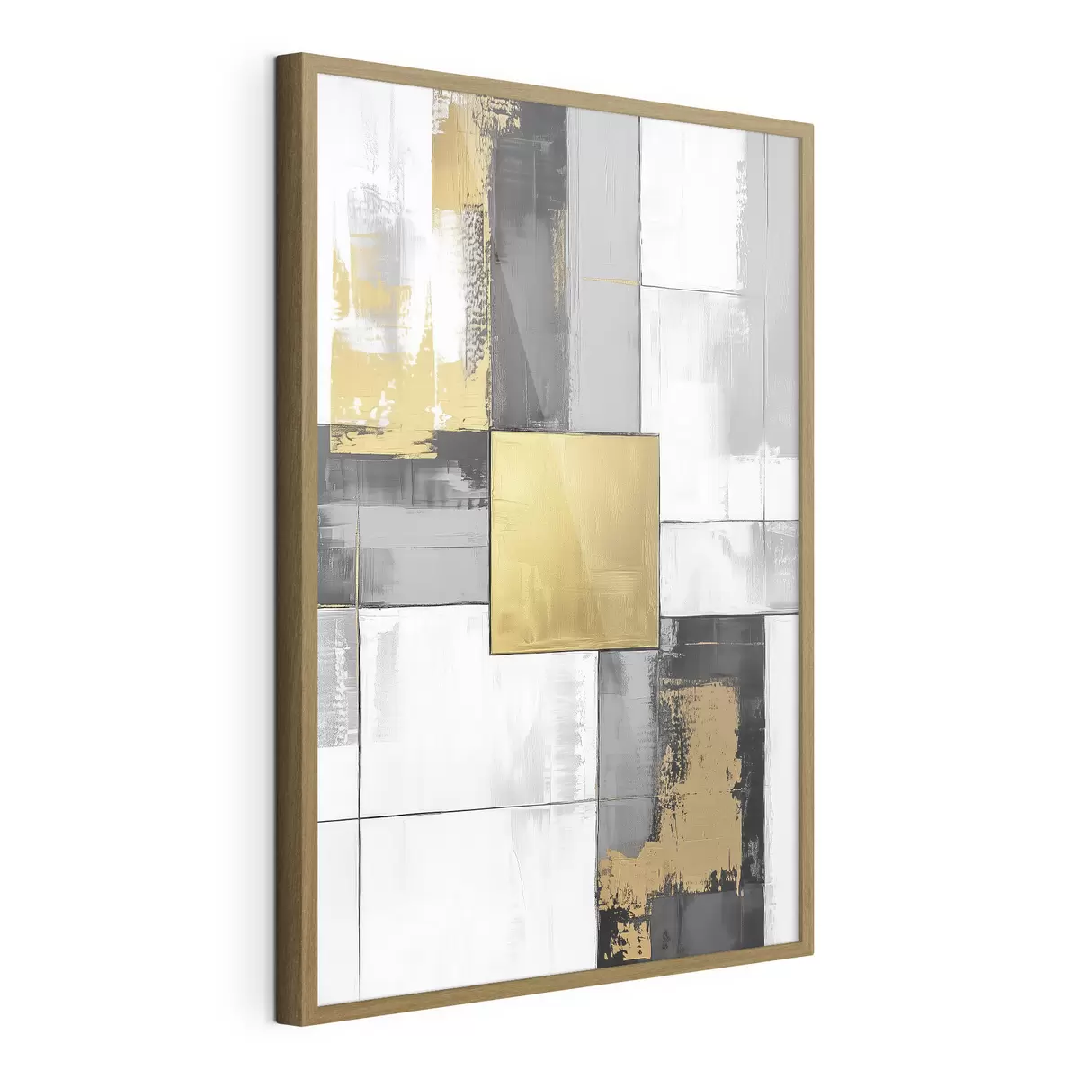 Poster Astrazione con un quadrato al centro f41846