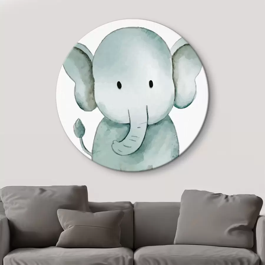 carta da parati Un simpatico cucciolo di elefante nr. r37922