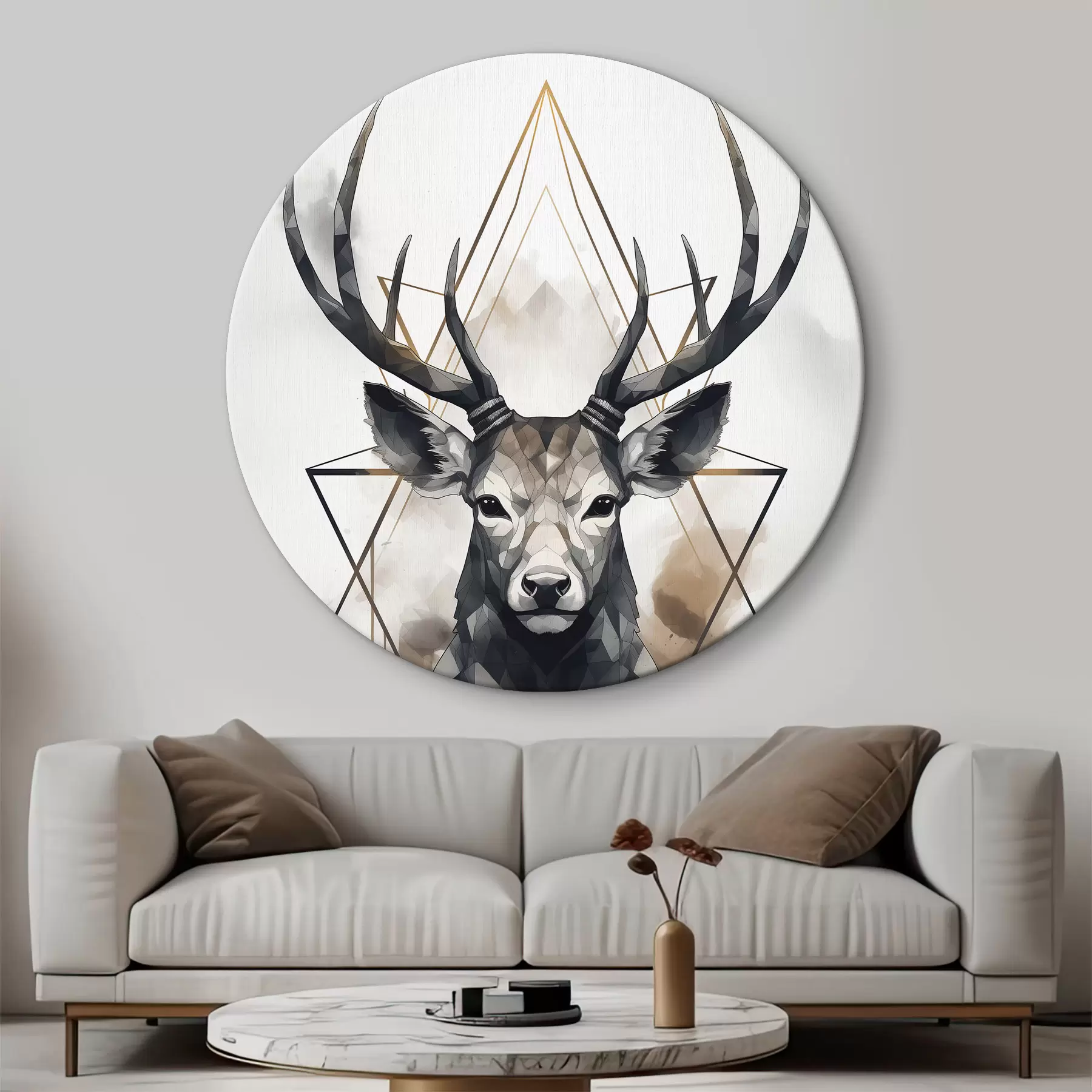 carta da parati Cervo astratto nr. r37257