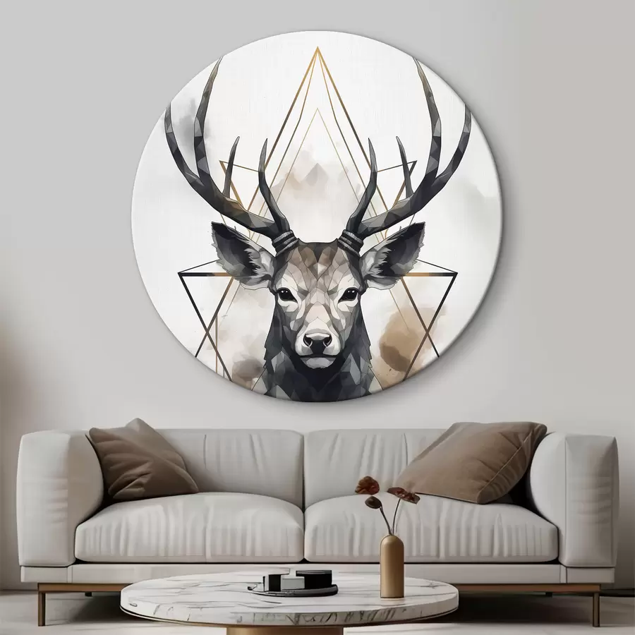 carta da parati Cervo astratto nr. r37257