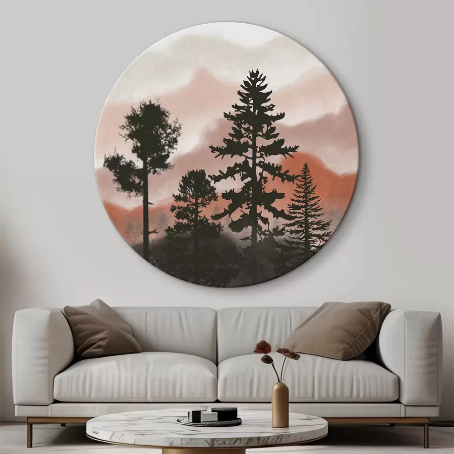 carta da parati Paesaggio montano astratto nr. r36605v2