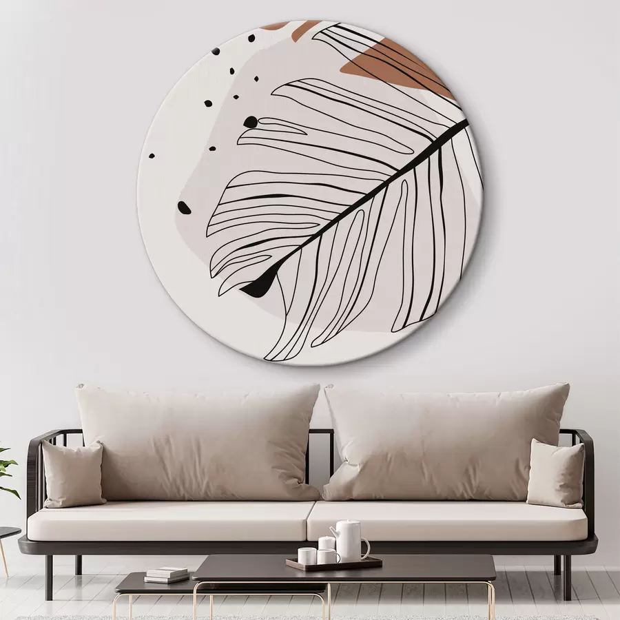 carta da parati Piante astratte nr. r37055