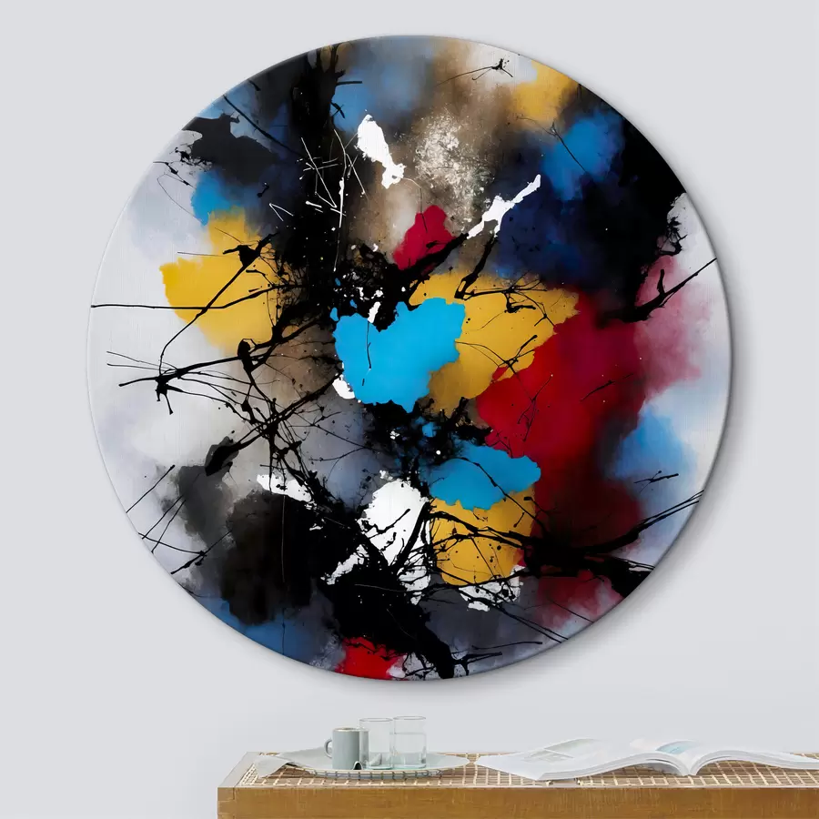 carta da parati Astrazione, spruzzi di vernice nr. r38718