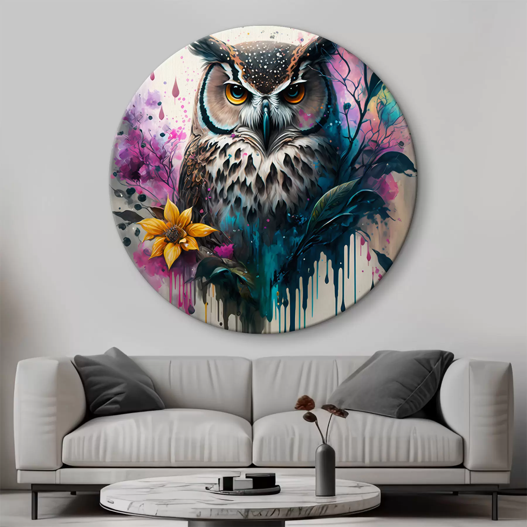 carta da parati Uccello, organismo e pittura nr. r35348