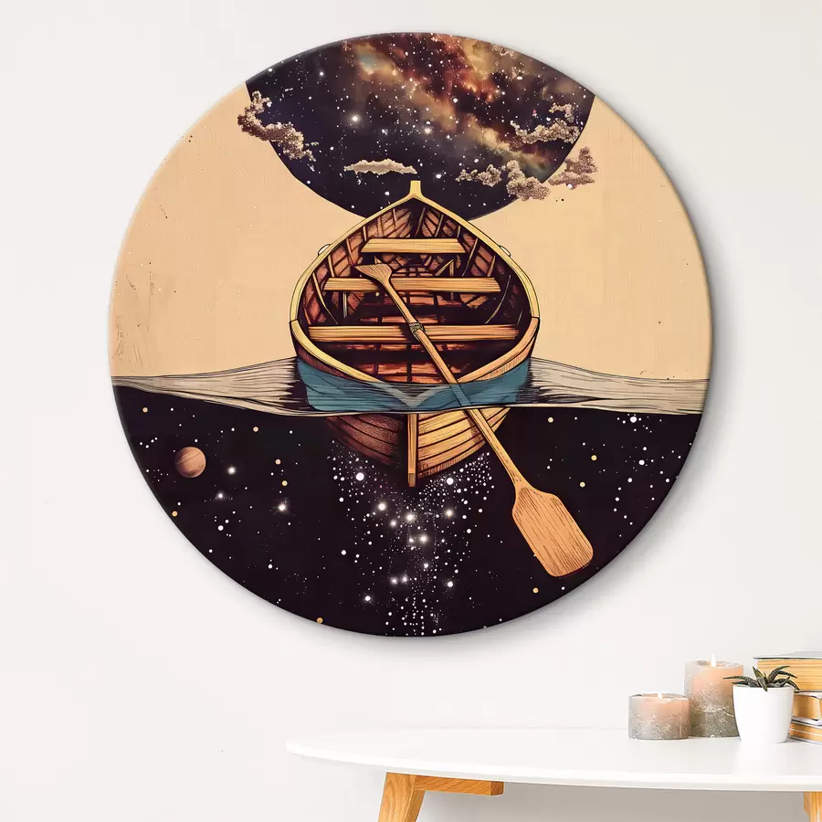 carta da parati Barca in stile spaziale nr. r38635