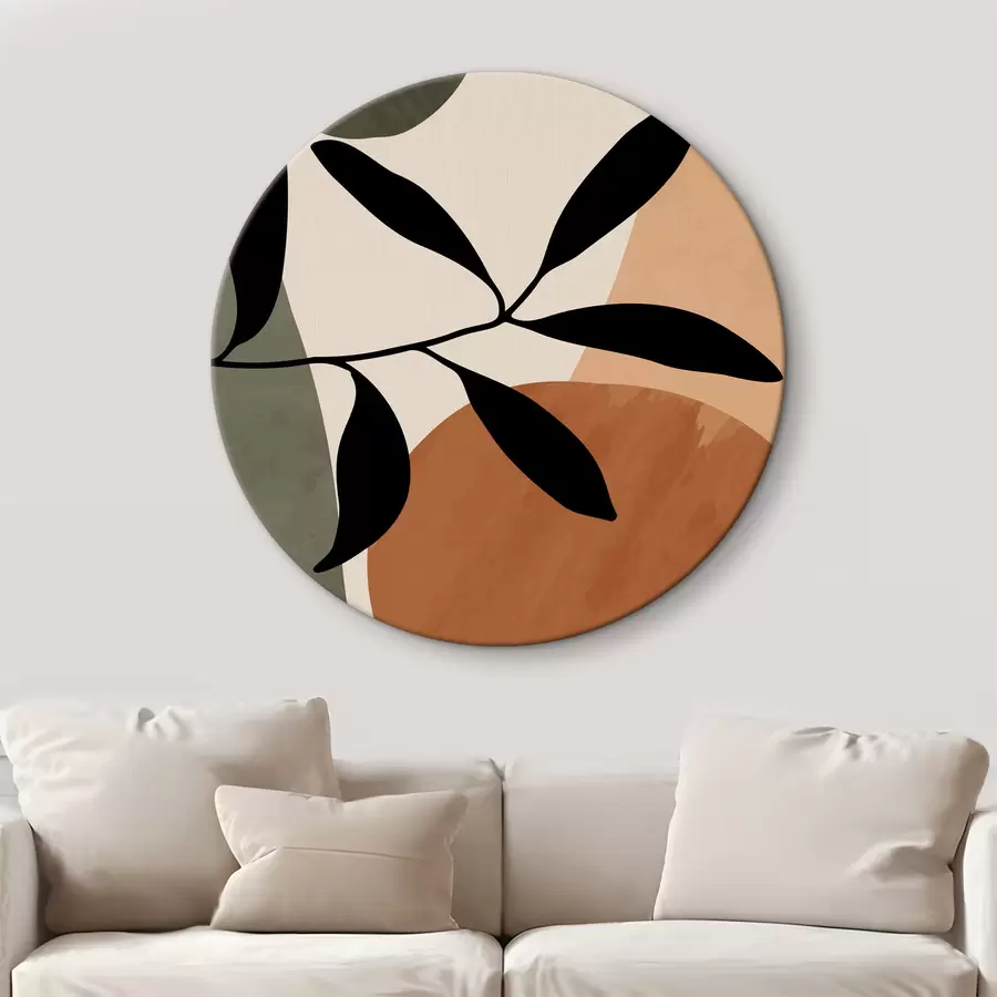 carta da parati Rami su sfondo astratto nr. r36481