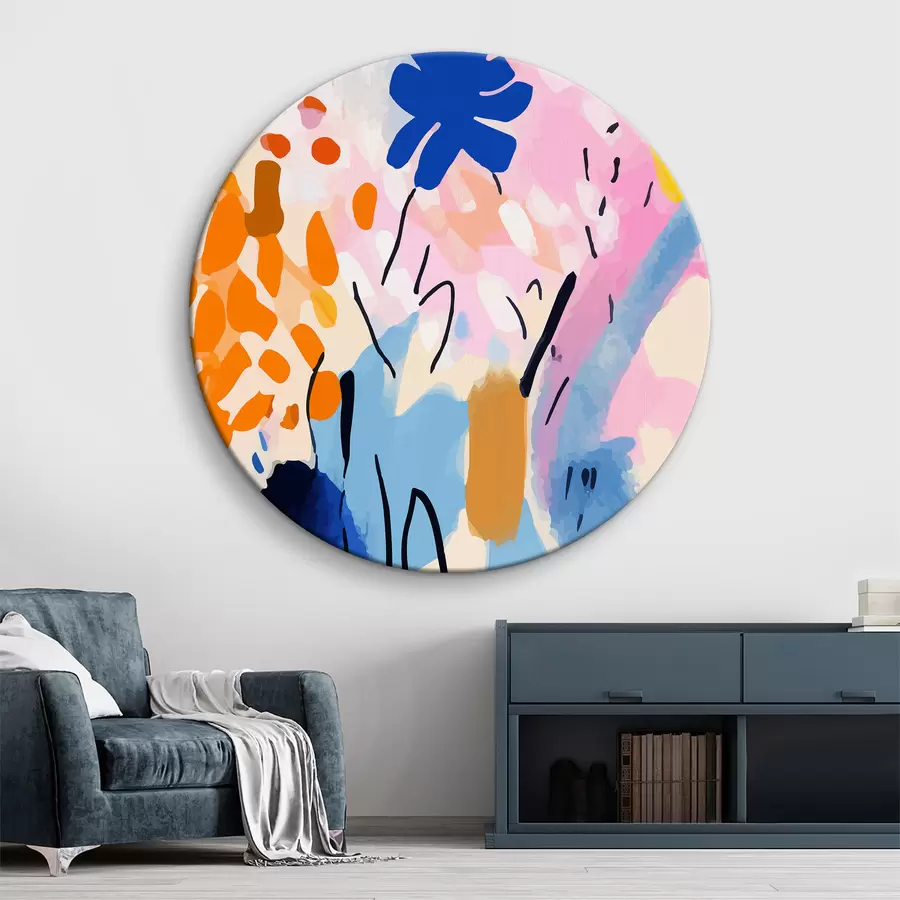 carta da parati Astrazione colorata I nr. r36596