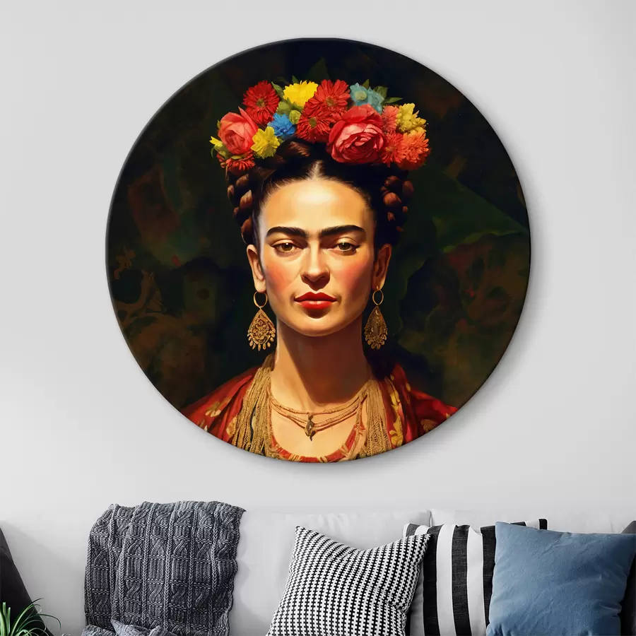 carta da parati Fiori, arte e rossetto nr. r32864