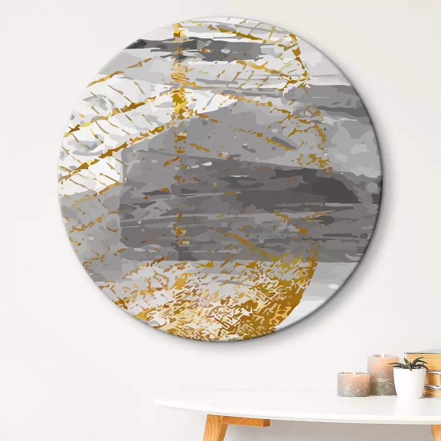 carta da parati Foglia su sfondo grigio e bianco nr. r36483