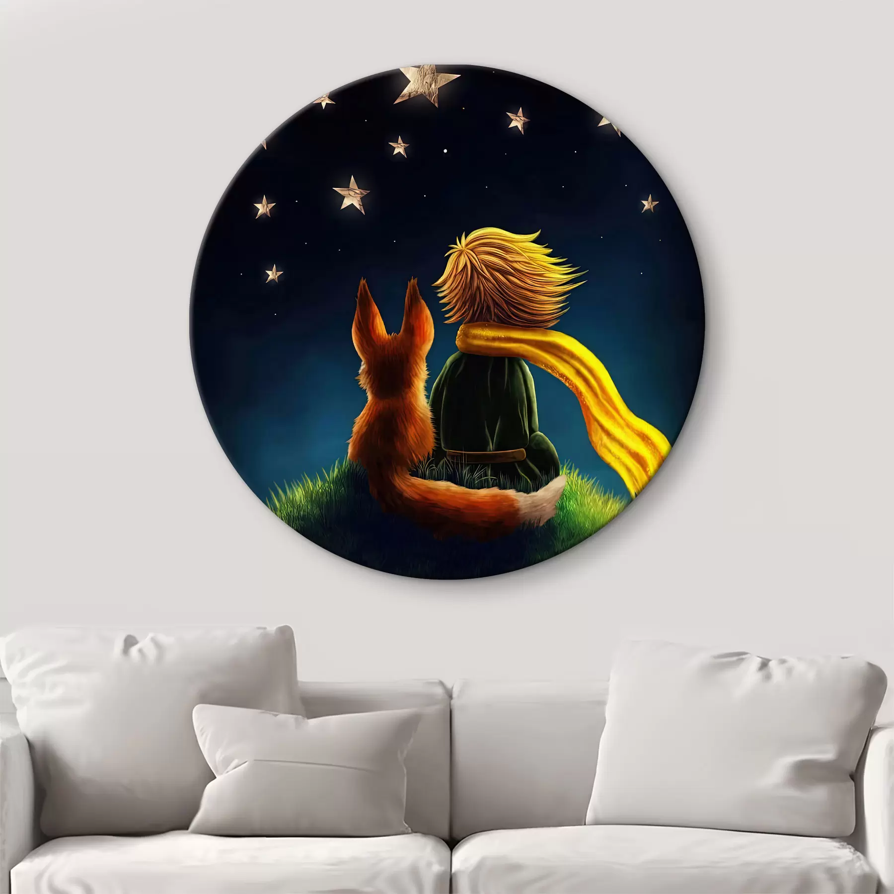 carta da parati Illuminazione, organismo e gesto nr. r15087