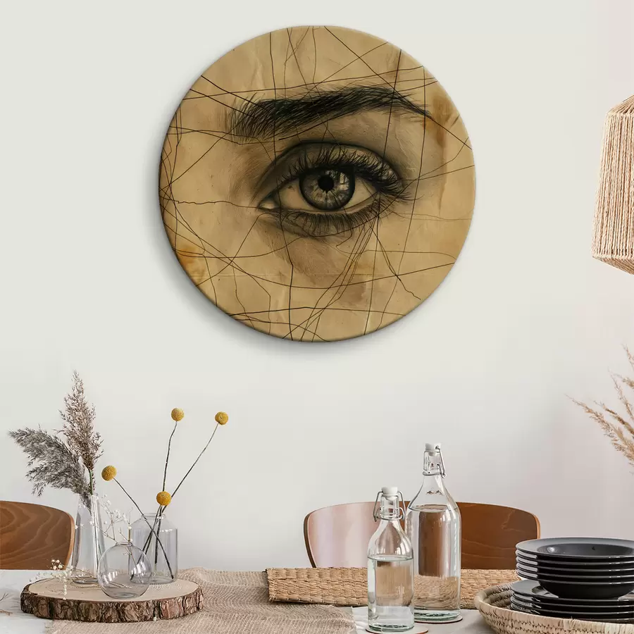 carta da parati Linee, matita, astrazione, antiquariato, ragazza nr. r39960