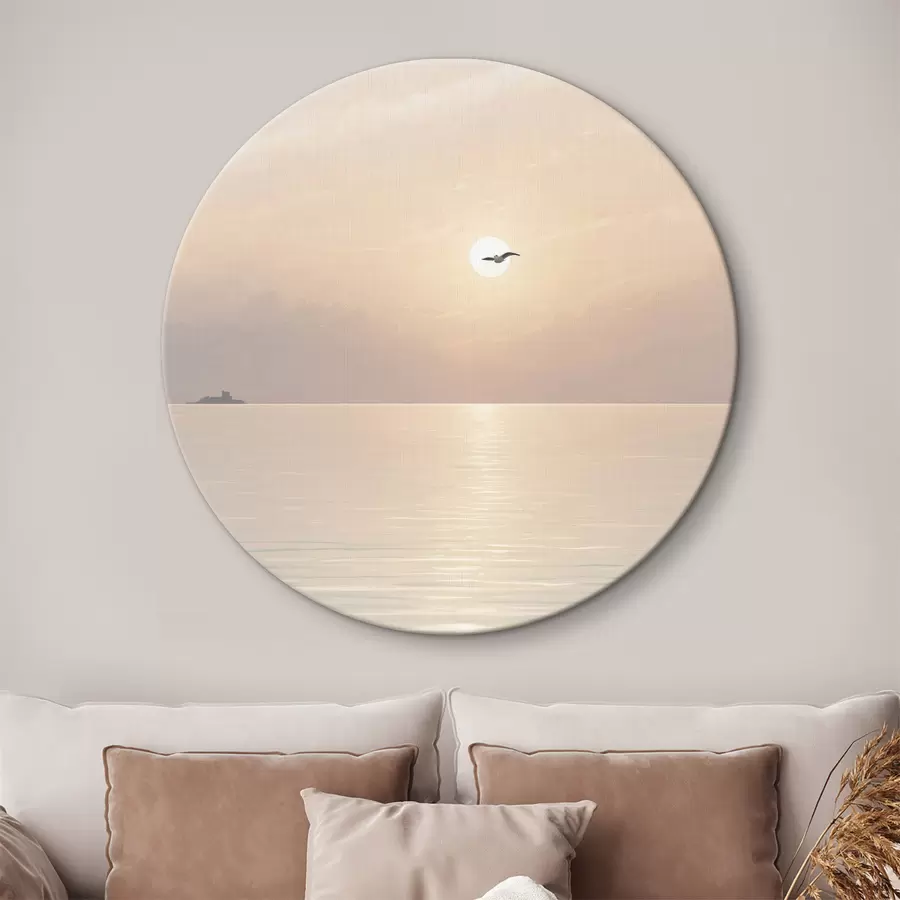 carta da parati Gabbiani che volano sul mare nr. r39152