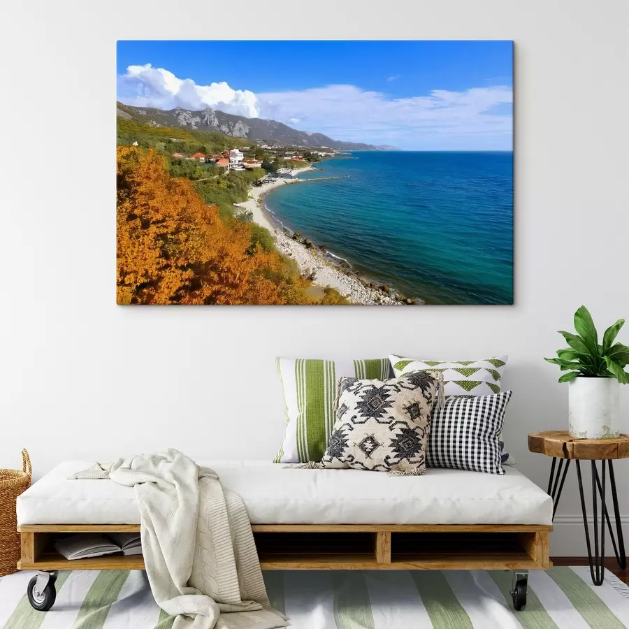 carta da parati spiaggia in autunno nr. s41994