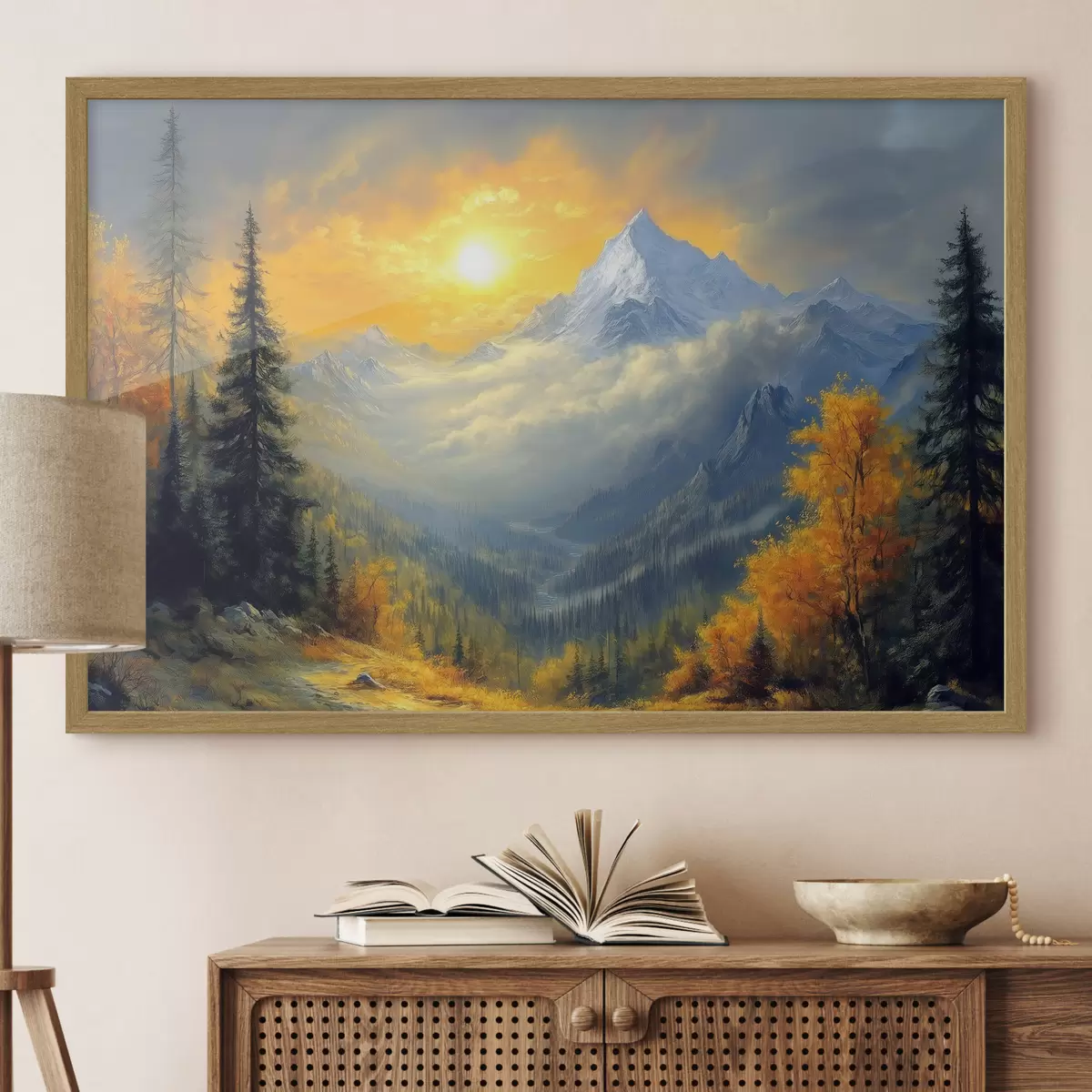 Poster Montagne e istante f42006