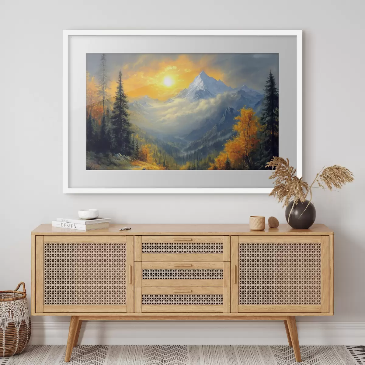 Poster Montagne e istante f42006
