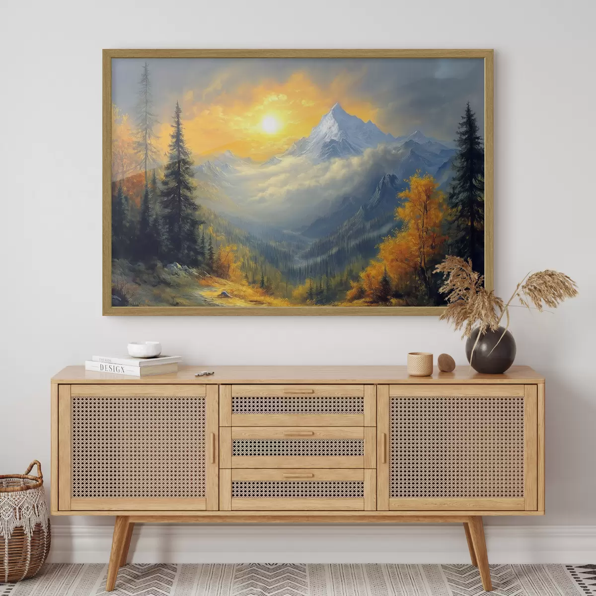 Poster Montagne e istante f42006