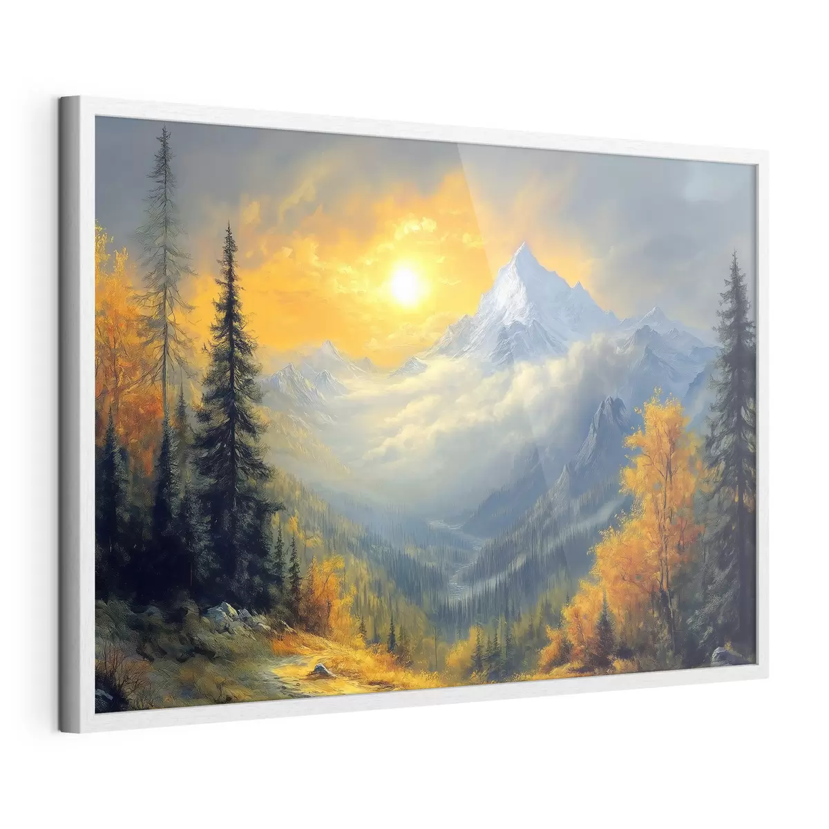 Poster Montagne e istante f42006