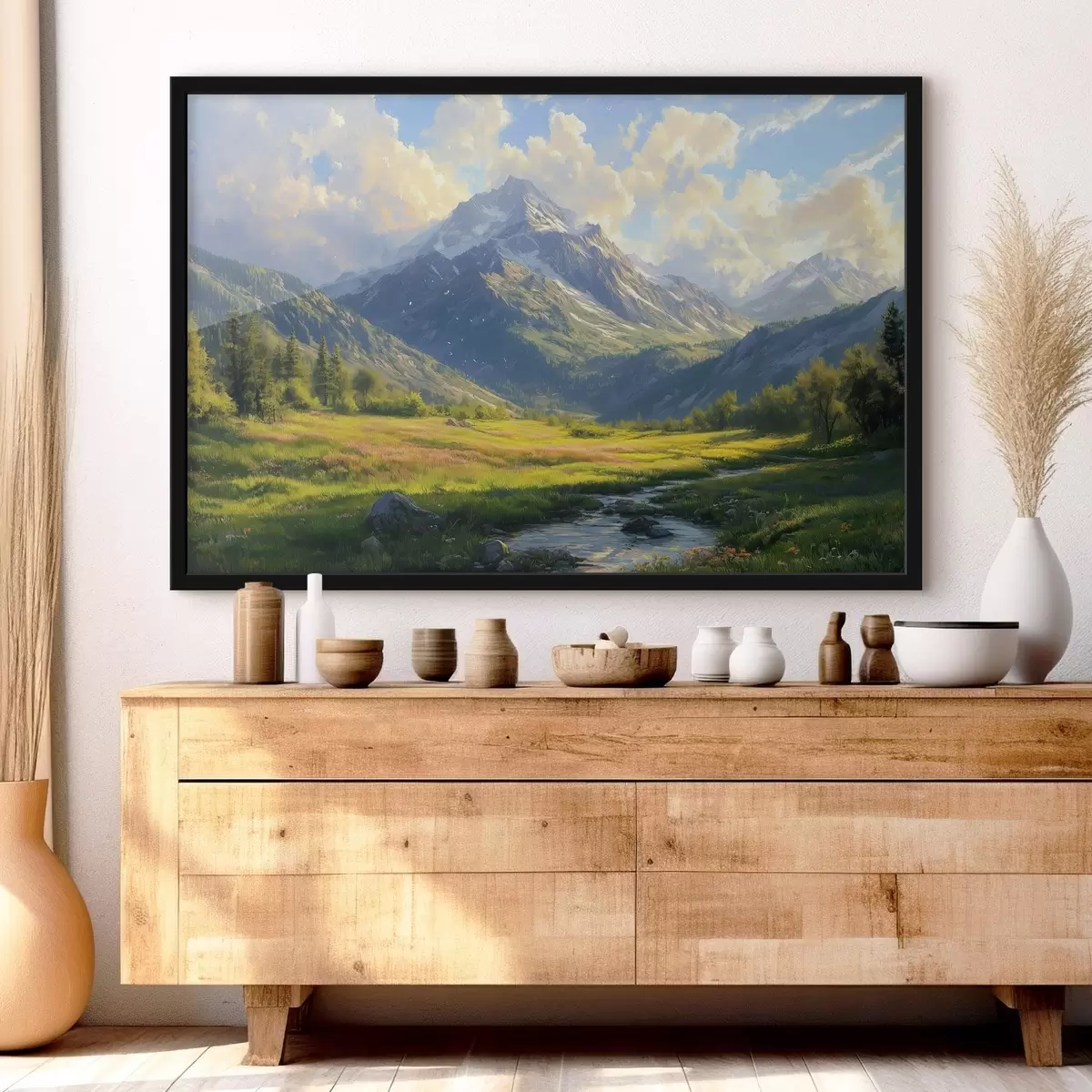 Poster paesaggio montano f42015
