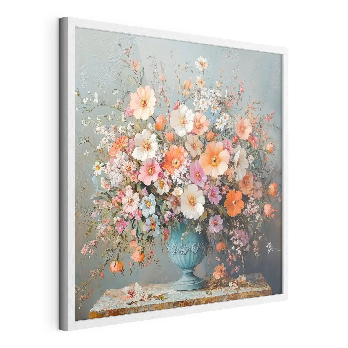 Poster fiori di campo luminosi in un vaso f42022