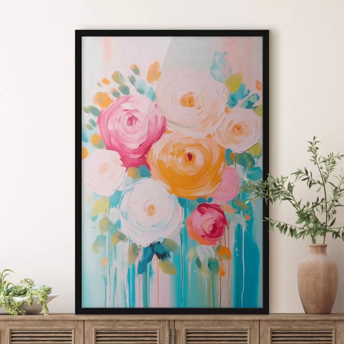 Poster Fiori colorati f41787