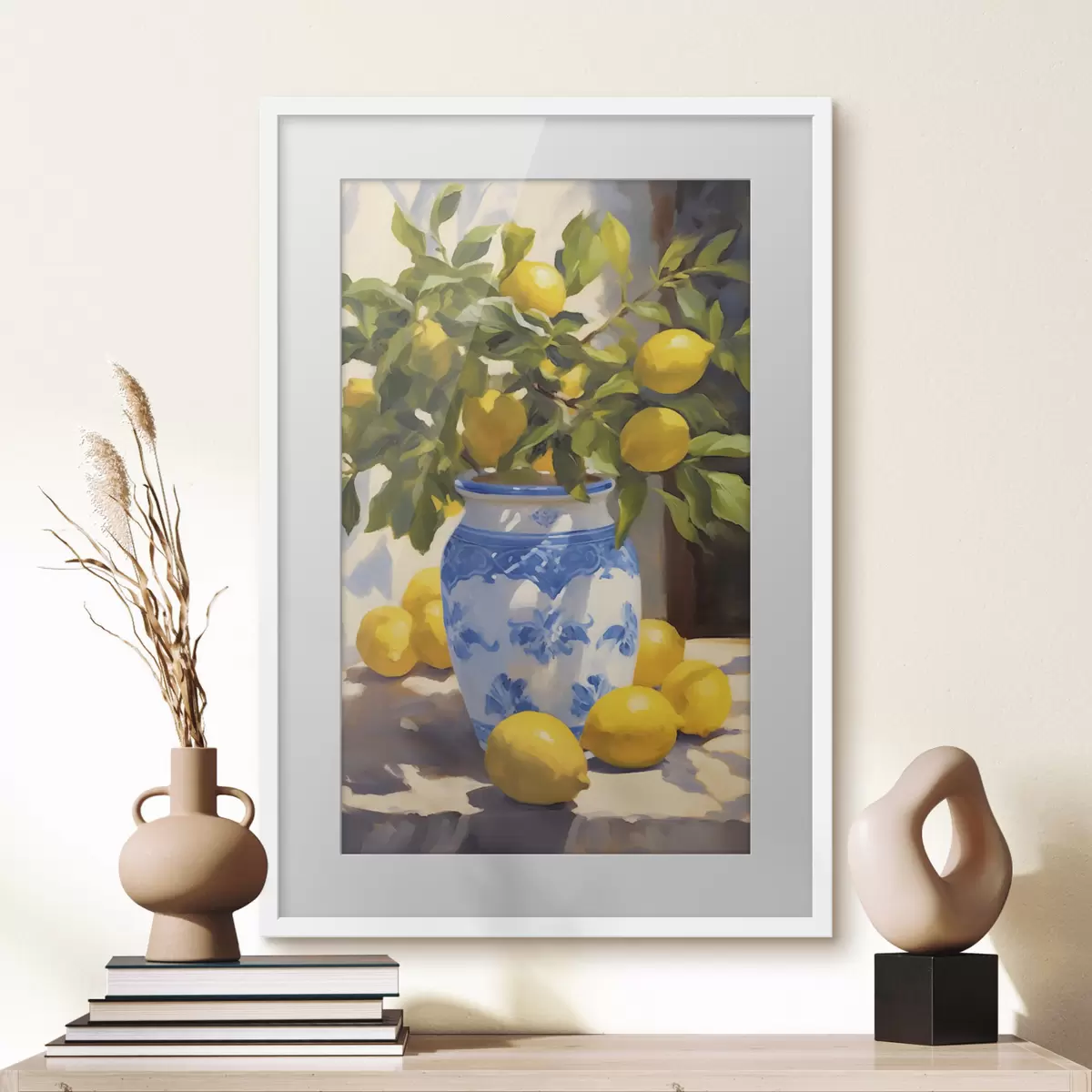 Poster Vaso e limoni f41790